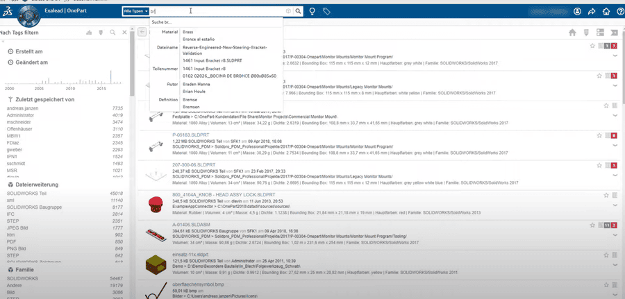 CAD unabhaengig mit EXALEAD-OnePart CAD unabhaengig mit EXALEAD-OnePart