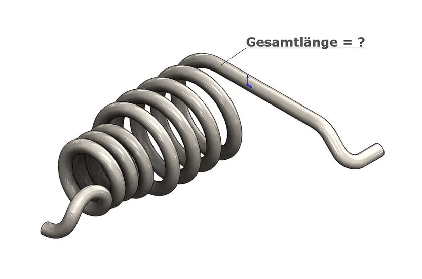 Beitragsbild für Gesamtlänge Feder