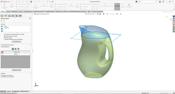 Giesskanne - interne Bereich