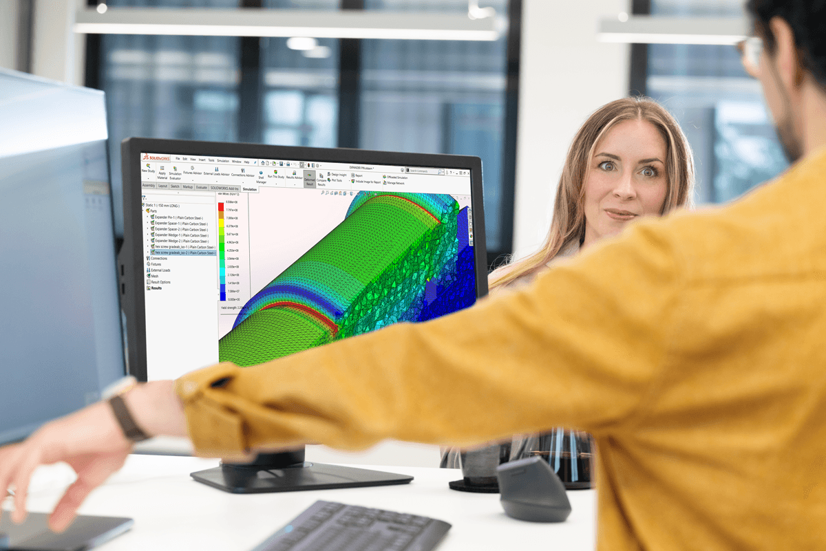Konstrukteur erklärt SOLIDWORKS Simulation