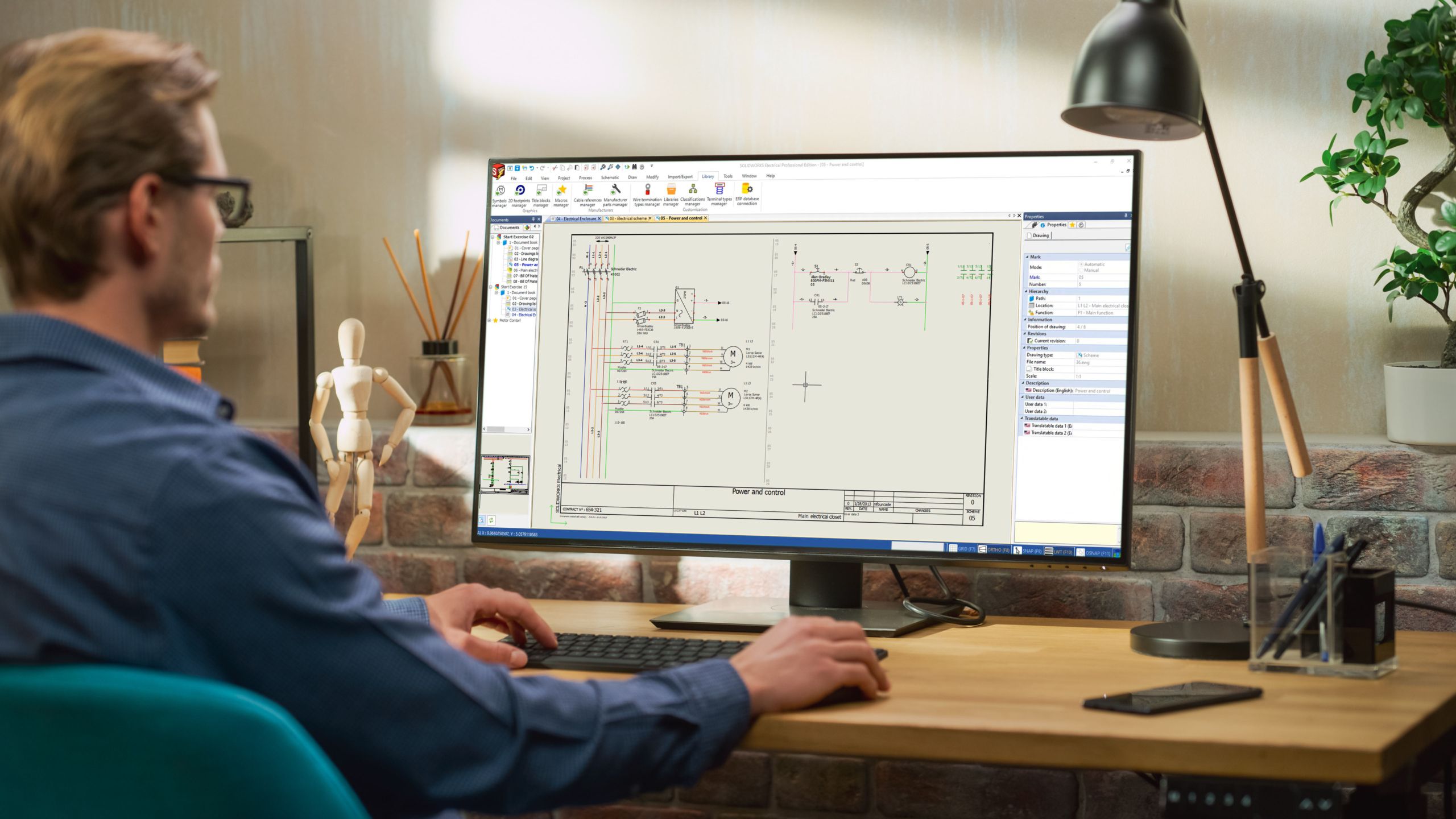SOLIDWORKS Electrical Schematic Vorschaubild