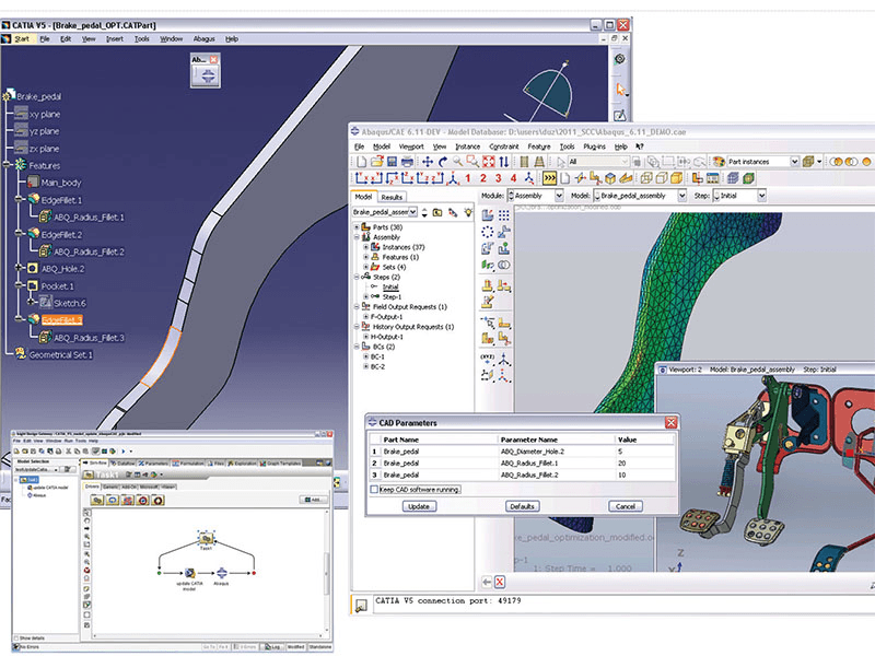 Integration von CAD-Daten in ABAQUS