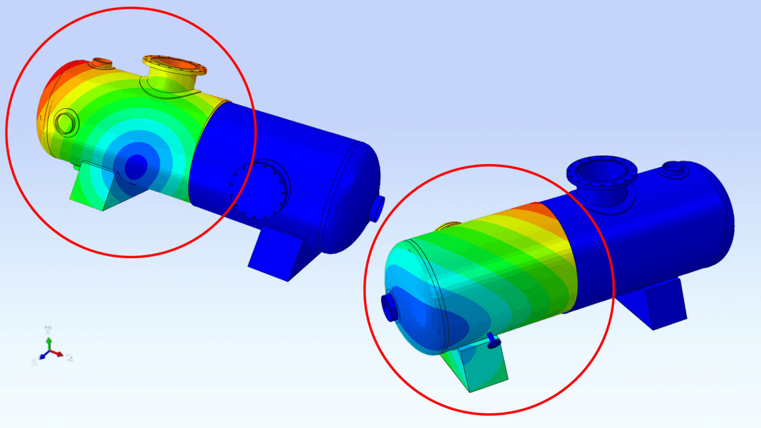 Simulationsmodell aus dem CAE-Bereich