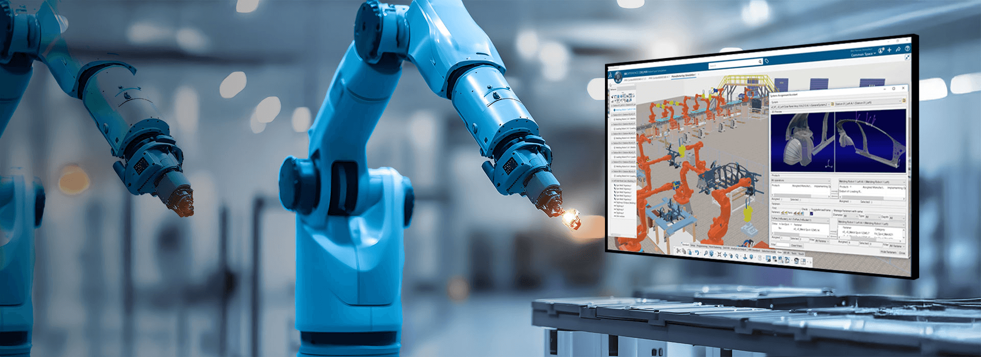 Roboterprogrammierung mit DELMIA