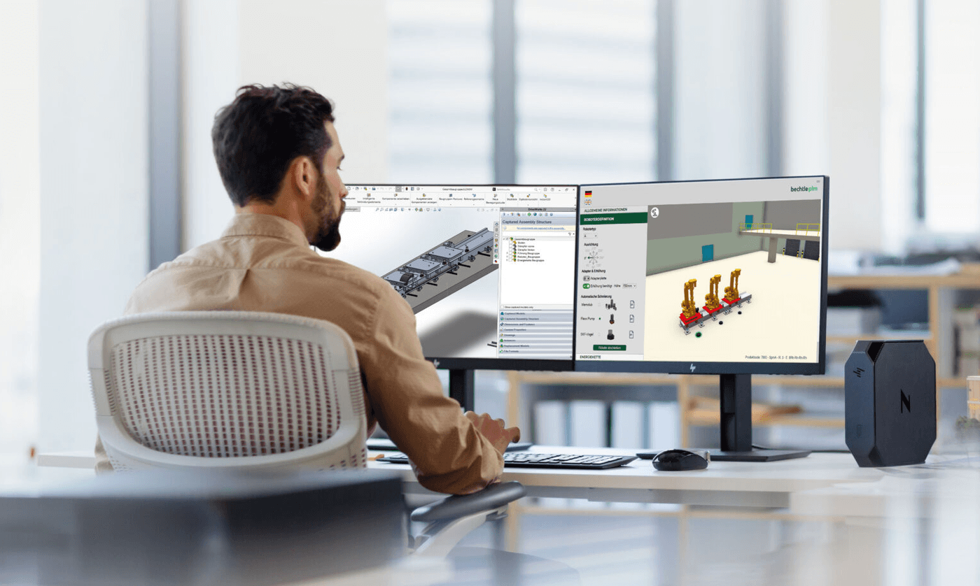 person-bei-cad-automation-mit-driveworks
