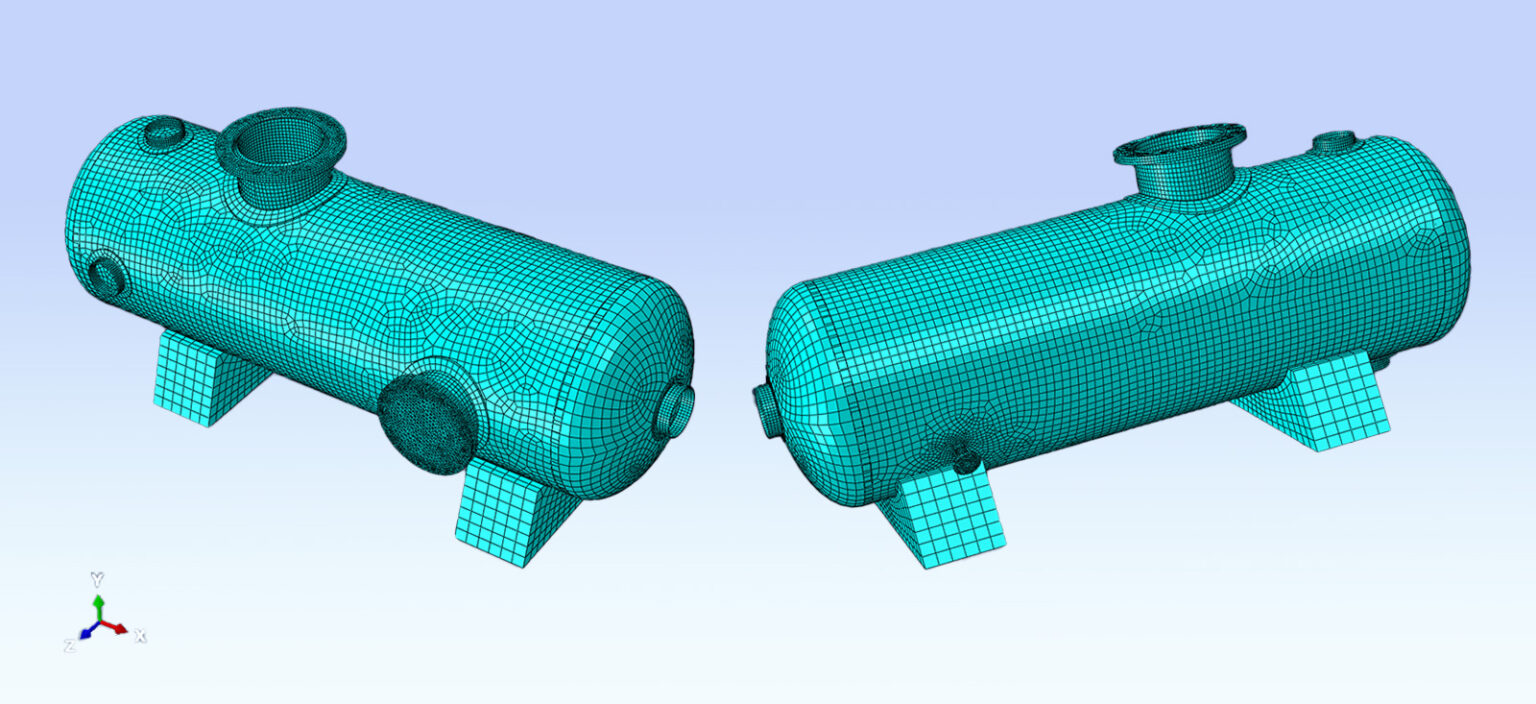 Simulation eines Druckbehälters in SOLIDWORKS